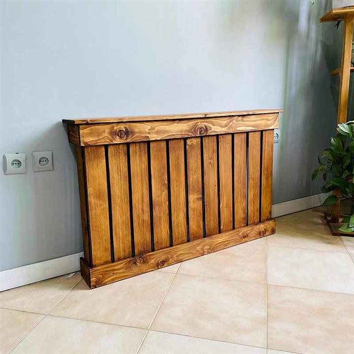 کاور شوفاژ چوبی روستیک دکور مدل H600